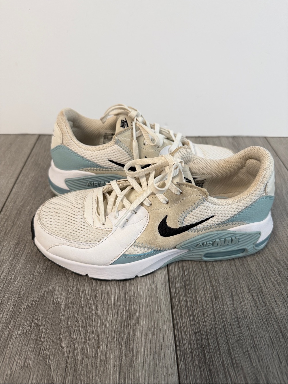 Nike Air Max Excee "White Ocean Bliss" Women’s Running Shoes, Size 7